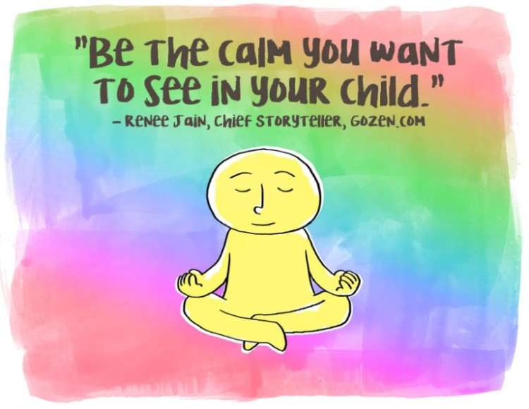 be the calm